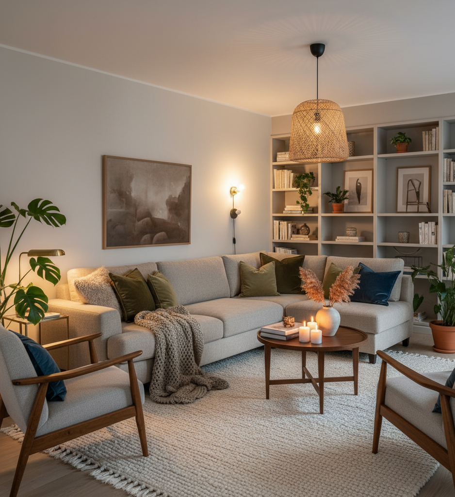 Jak stworzyć przytulny salon: praktyczne wskazówki dekoratorskie