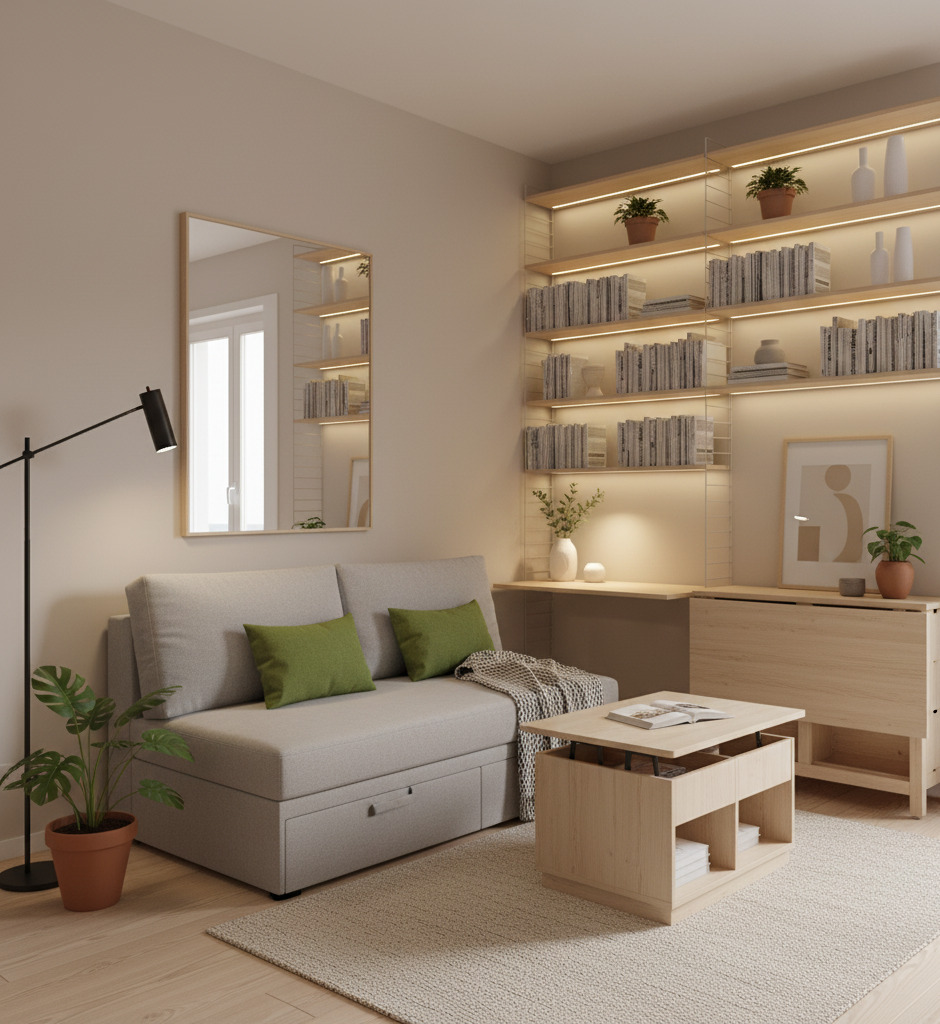 Jak zorganizować małe mieszkanie: praktyczne wskazówki dekoratorskie