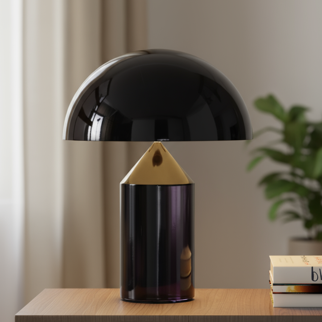 Lampa Stołowa Kopułowa Nowoczesna