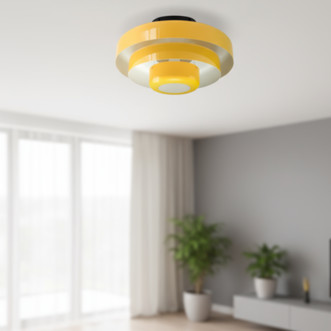 Lampa Sufitowa Nowoczesna z Zelaza