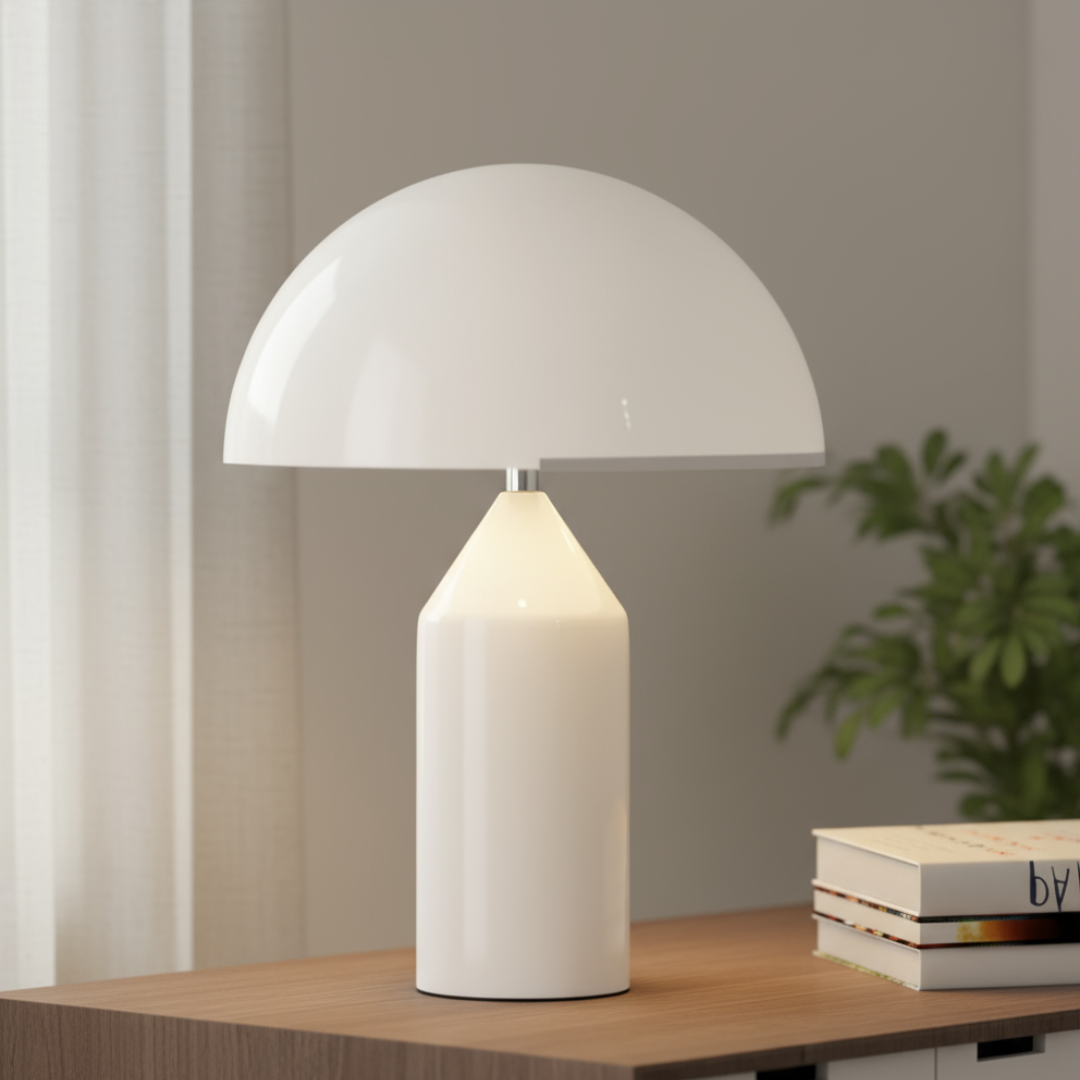 Lampa Stołowa Kopułowa Nowoczesna